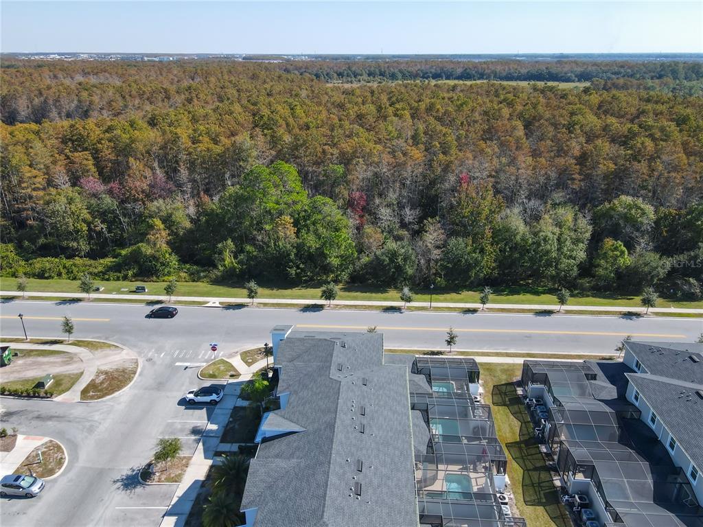 2957 Simile Street Kissimmee, FL 34746 - Photo 51 of 67 a view of a swimming pool with a patio and a yard