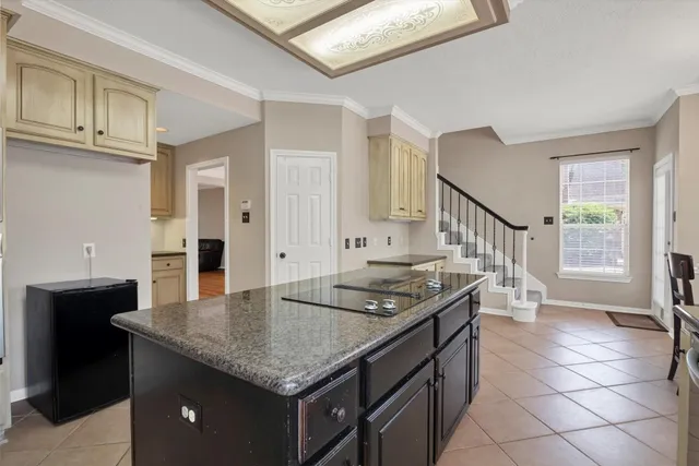 a view of a livingroom with furniture and window