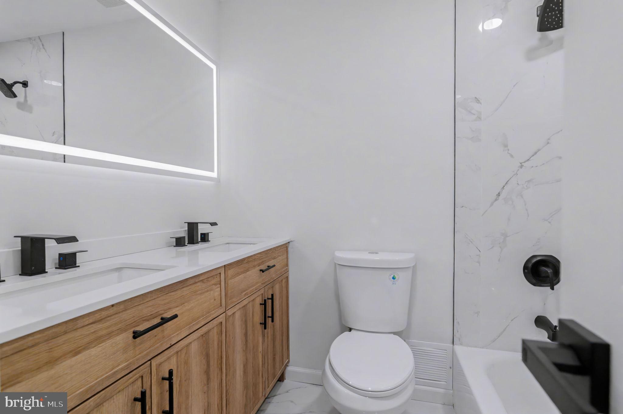 6602 Ian Street Hyattsville, MD 20784 - Photo 13 of 42 Luxurious and Hallway Bathroom