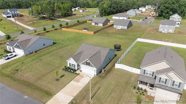 a view of a green field
