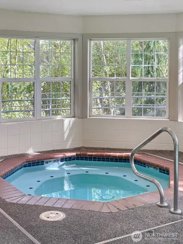 a balcony with chairs