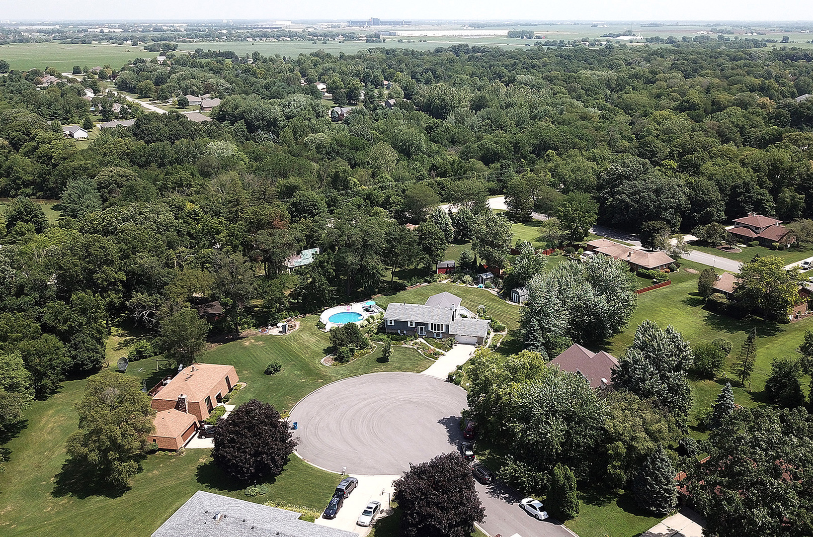 25125 South Rondorey Road Elwood, IL 60421 - Photo 34 of 45 a view of a city and mountain