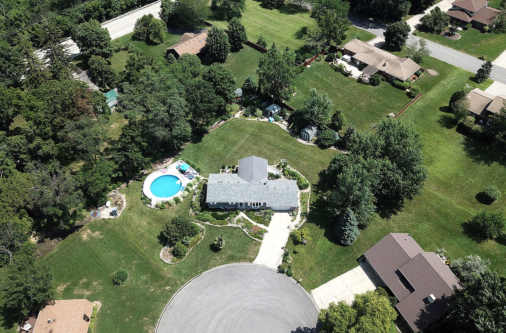 25125 South Rondorey Road Elwood, IL 60421 - Photo 35 of 45 an aerial view of a house