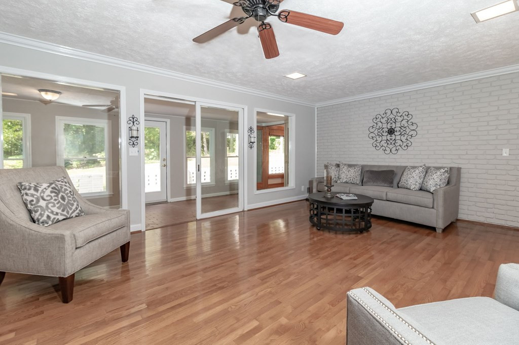 815 Kamel Circle Augusta, GA 30909 - Photo 27 of 66 Family Room Opens to the Sunroom
