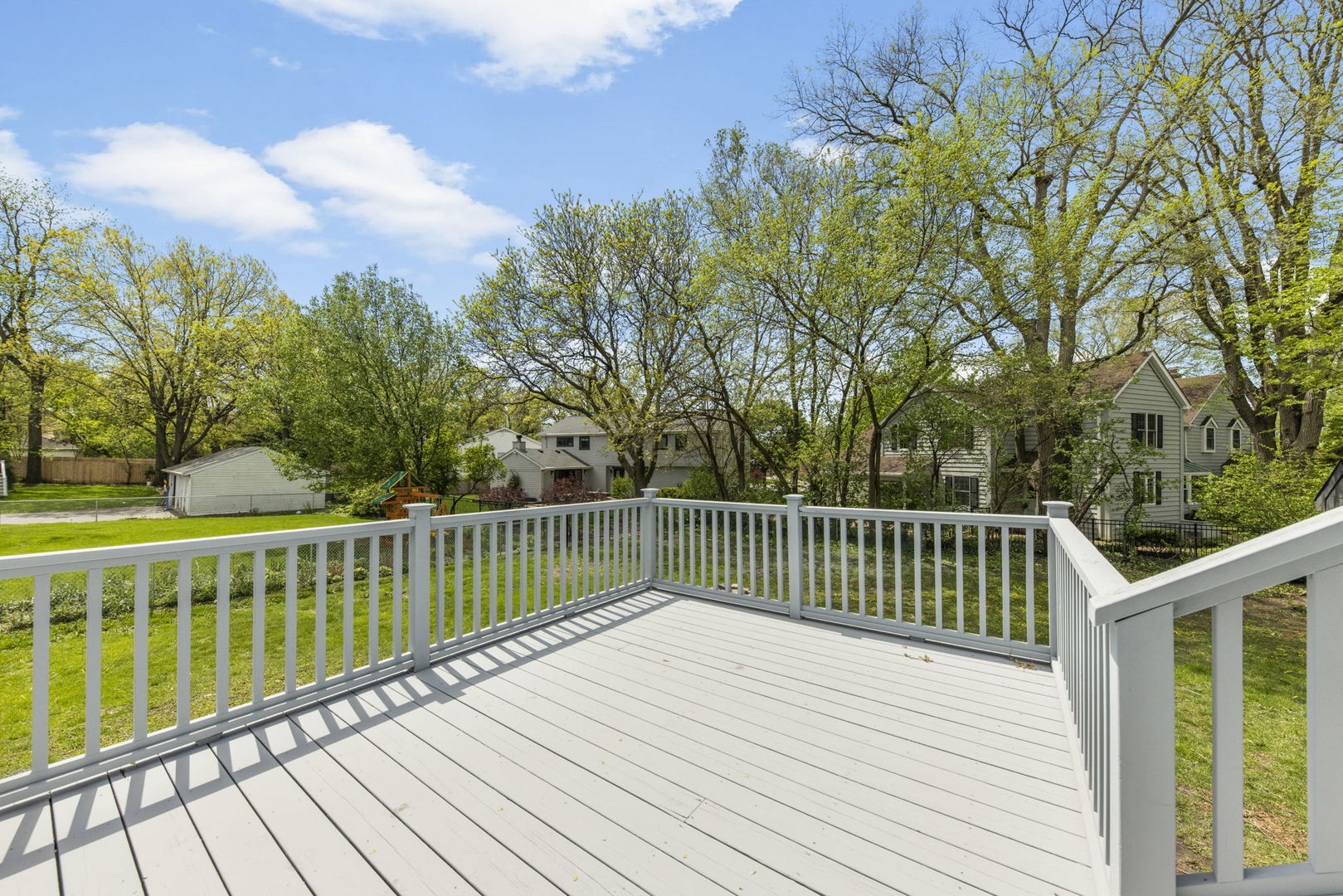 5706 Wolf Road Western Springs, IL 60558 - Photo 35 of 42 a view of a wooden deck
