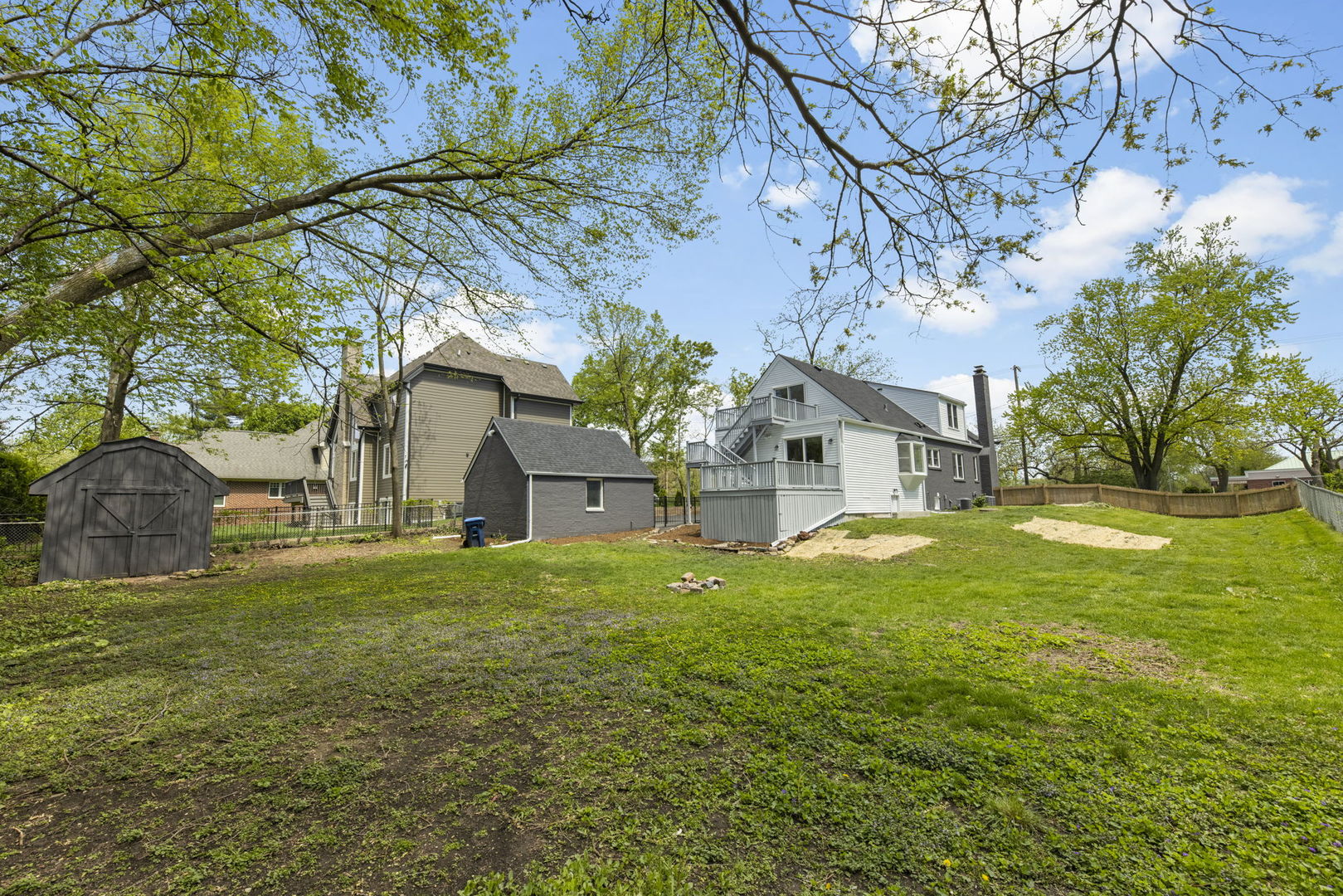 5706 Wolf Road Western Springs, IL 60558 - Photo 38 of 42 a front view of house with yard and green space