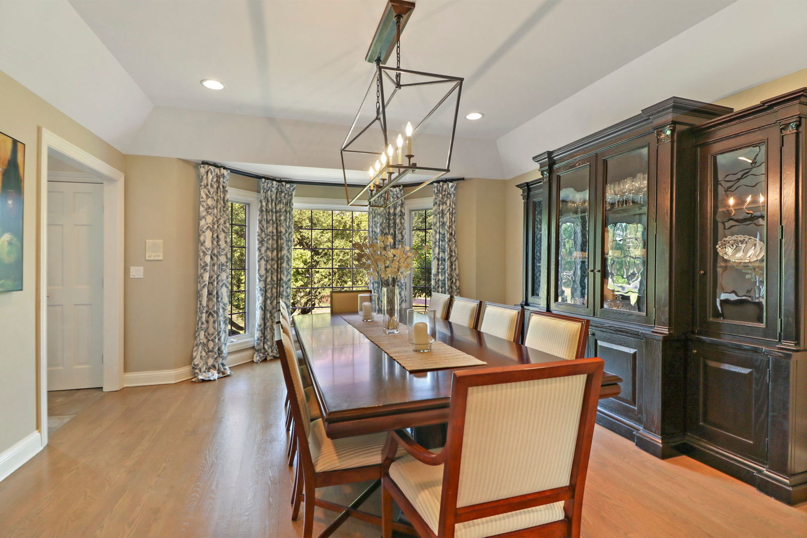 31 Overbrook Road South Barrington, IL 60010 - Photo 19 of 65 a view of a dining room with furniture window and outside view