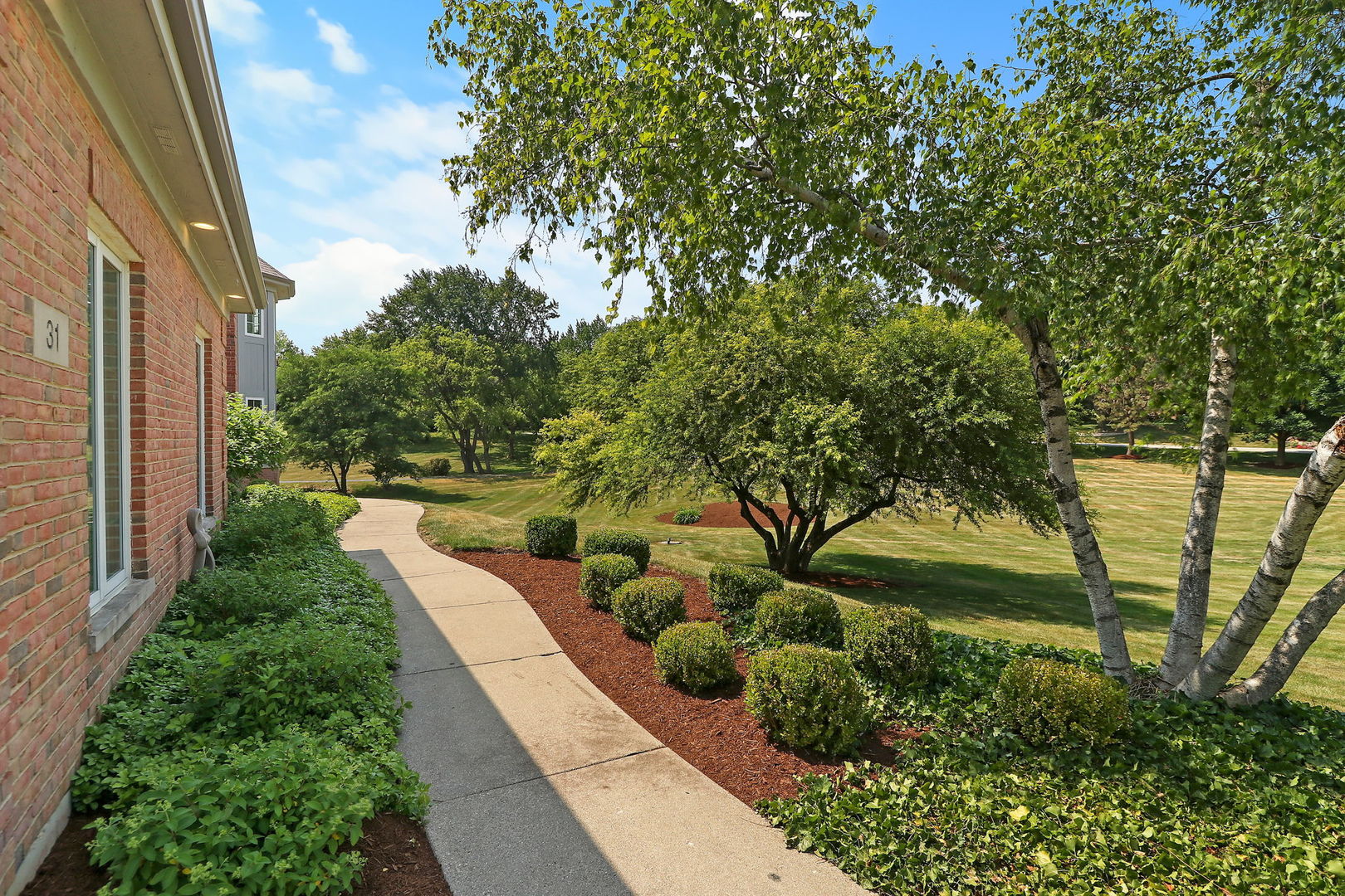 31 Overbrook Road South Barrington, IL 60010 - Photo 49 of 65 a view of a pathway both side of yard