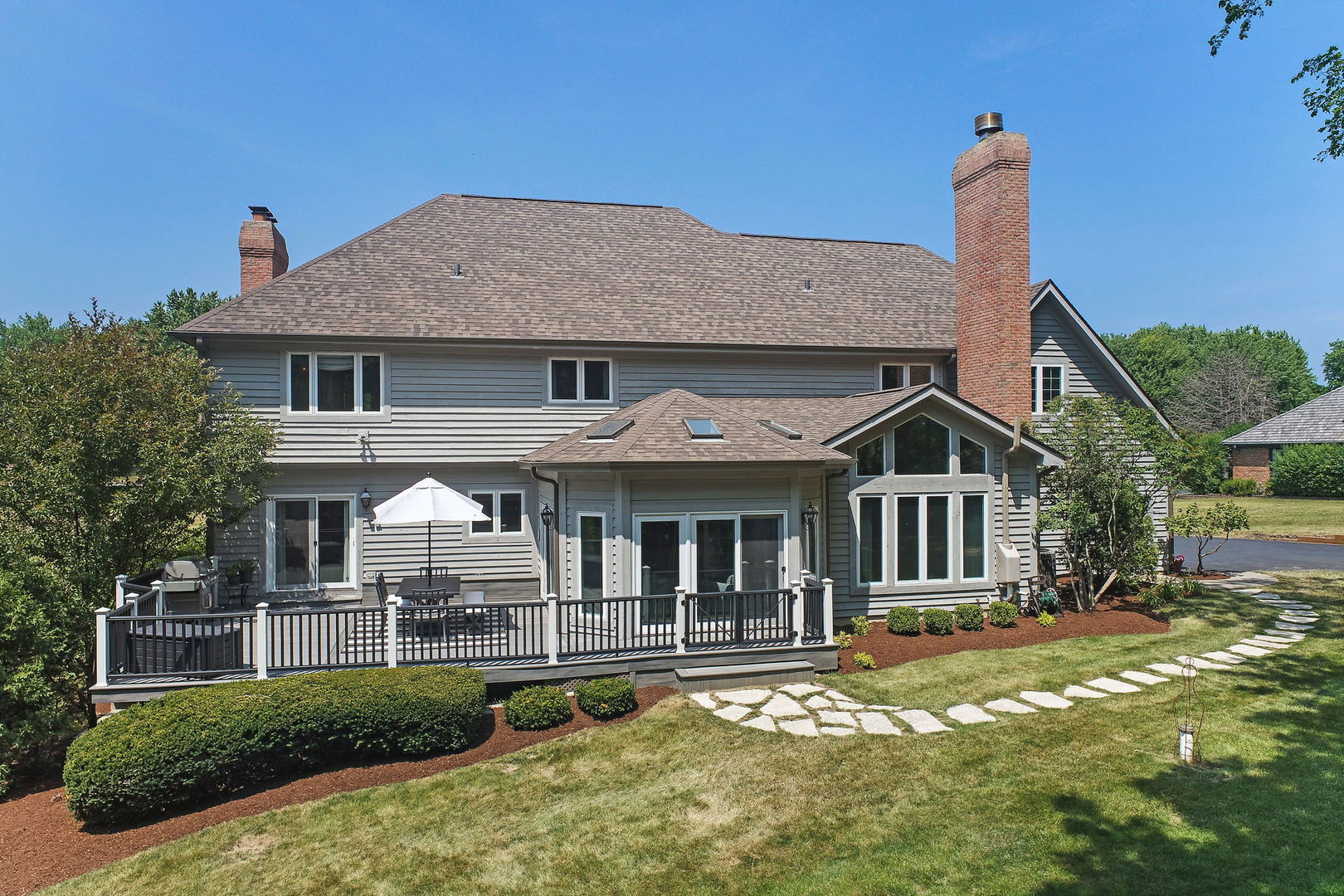 31 Overbrook Road South Barrington, IL 60010 - Photo 55 of 65 a front view of a house with a yard