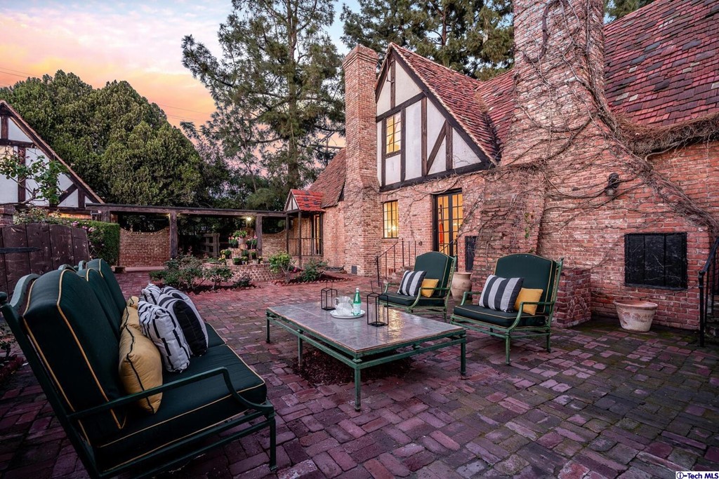 1705 Rancho Avenue Glendale, CA 91201 - Photo 10 of 53 a view of a patio with couple of chairs and a fire pit