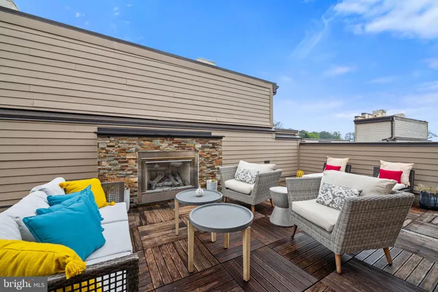 a front view of a building with garden