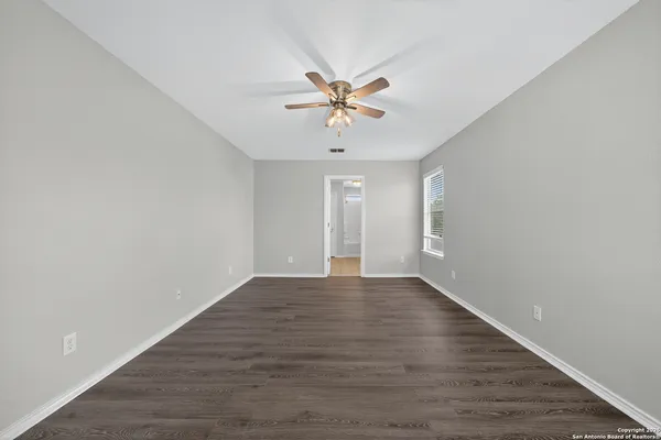 a view of an empty room with window