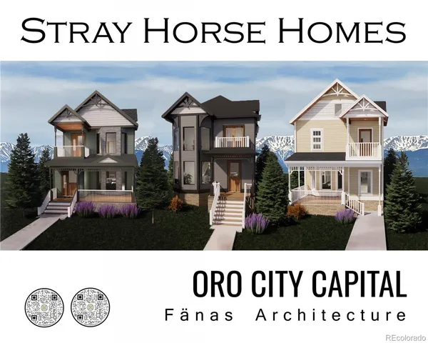 a front view of a house with a garden and parking