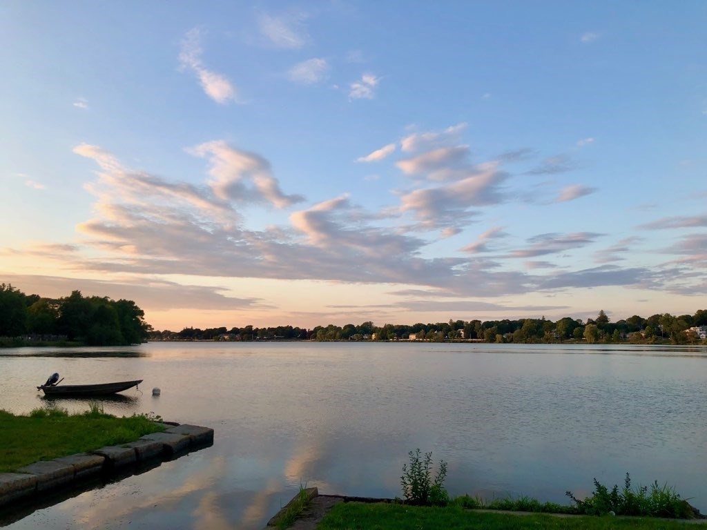 15 Sycamore Road Wakefield, MA 01880 - Photo 38 of 39 a view of a lake from a yard