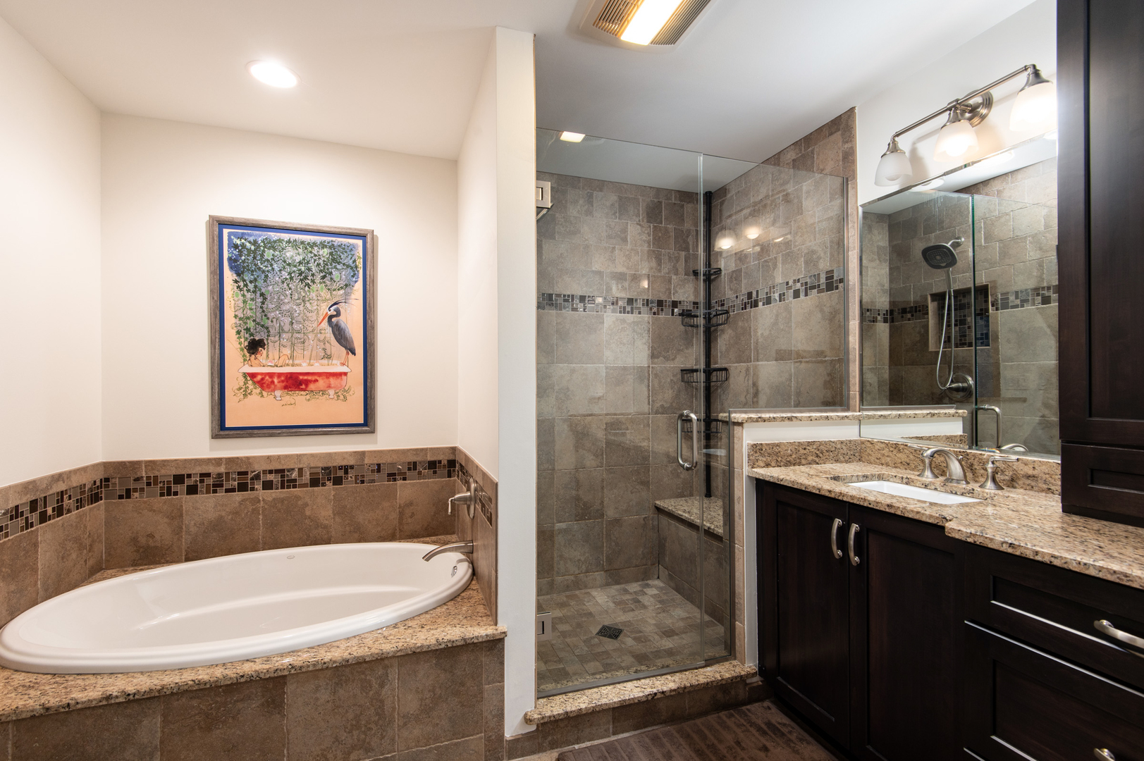13530 South Monaghan Road Homer Glen, IL 60491 - Photo 23 of 45 a bathroom with a bathtub and a sink