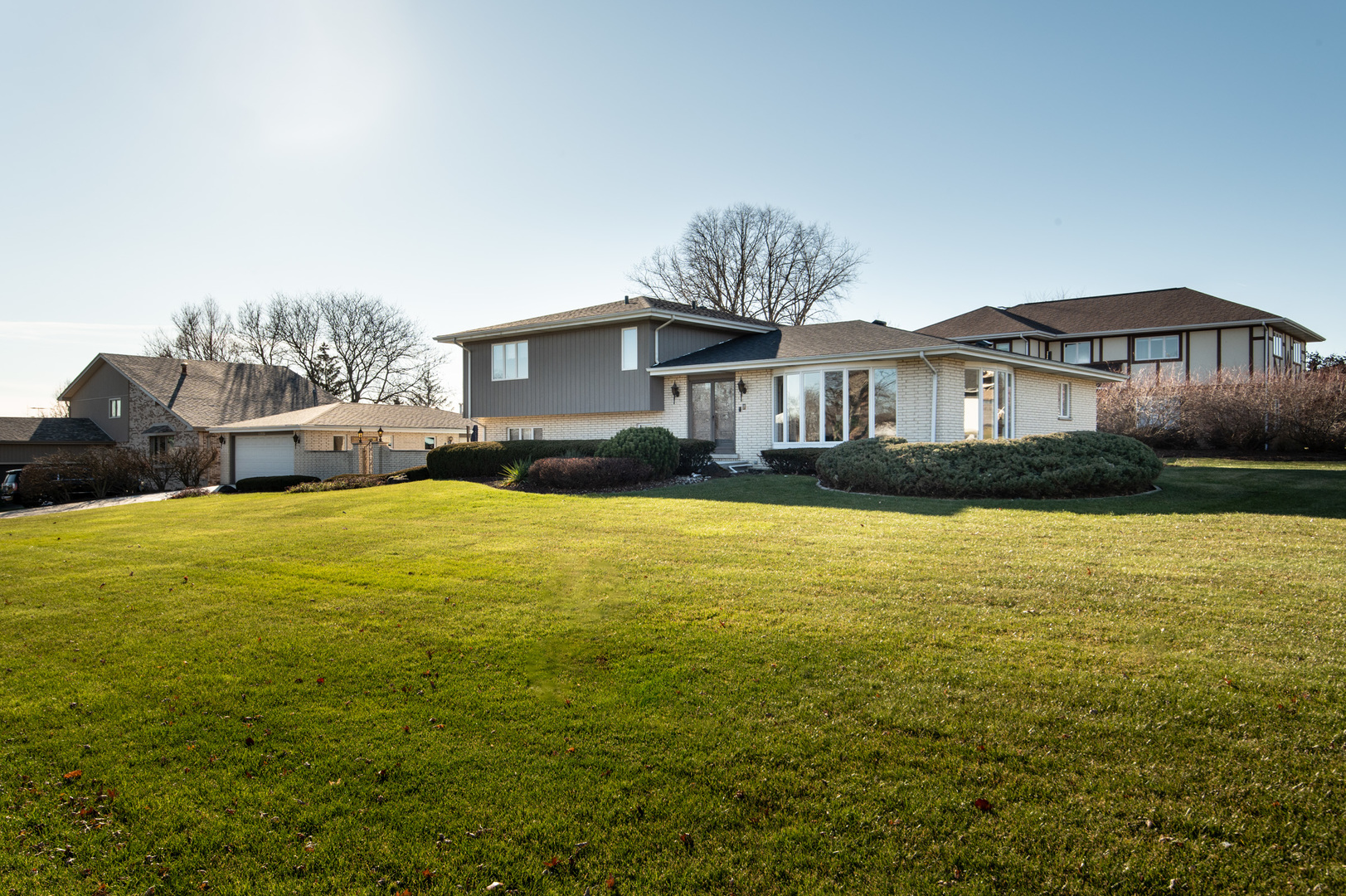 13530 South Monaghan Road Homer Glen, IL 60491 - Photo 3 of 45 a front view of a house with a yard