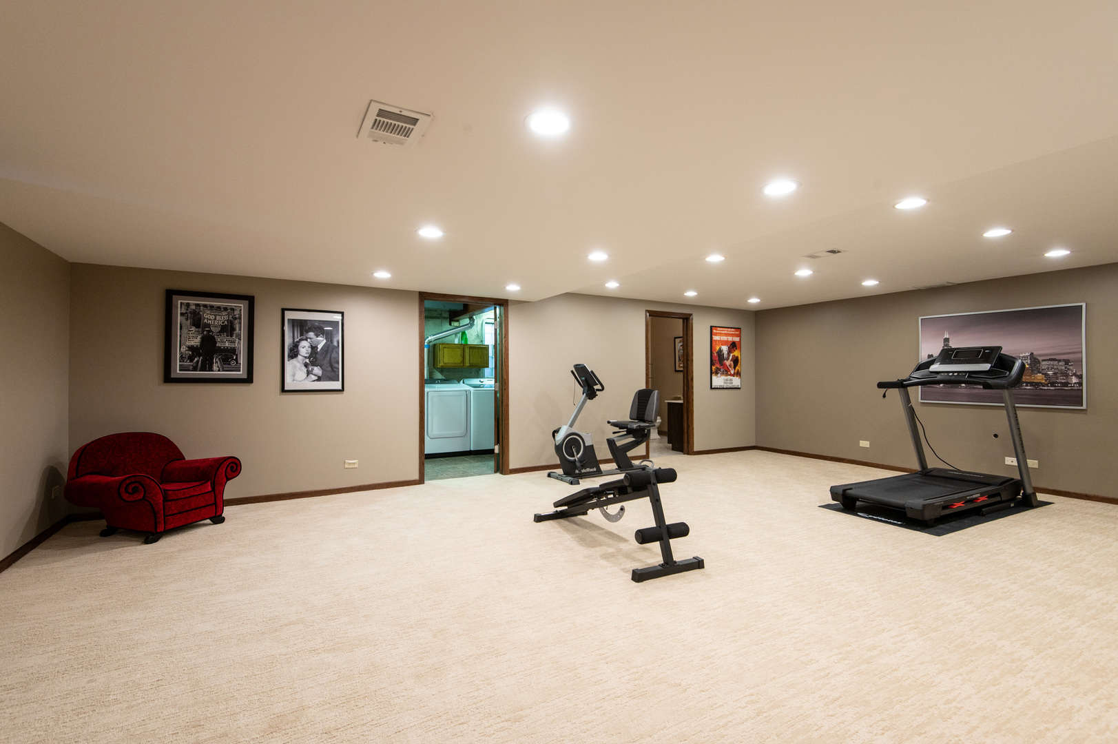 13530 South Monaghan Road Homer Glen, IL 60491 - Photo 33 of 45 a view of a room with gym equipment