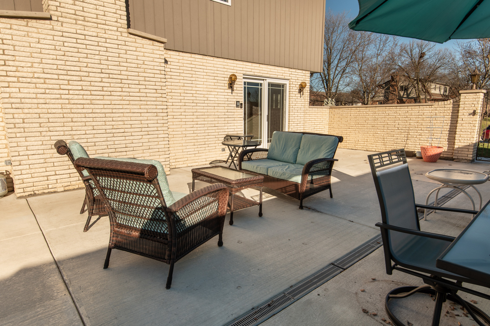 13530 South Monaghan Road Homer Glen, IL 60491 - Photo 38 of 45 a view of a patio with chairs and table on the patio