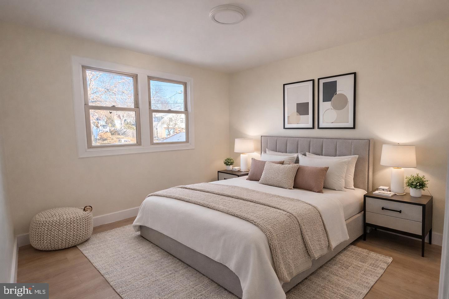 306 Cambridge Road Cherry Hill, NJ 08034 - Photo 9 of 13 a bedroom with a bed and a window