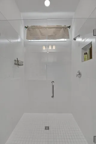 a view of a bathroom