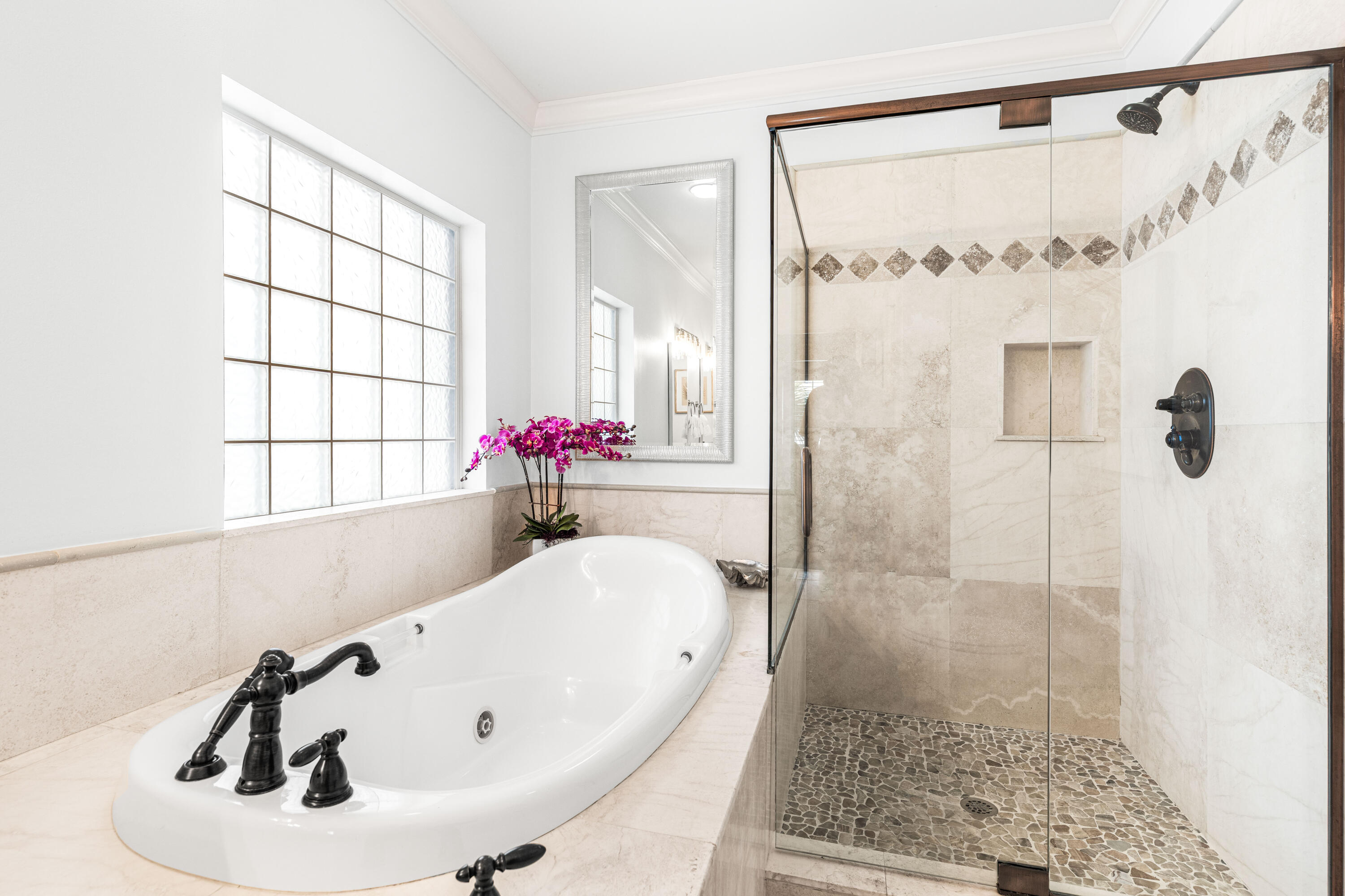 59 Endless Summer Way West Inlet Beach, FL 32461 - Photo 16 of 40 a bathroom with a sink and a shower