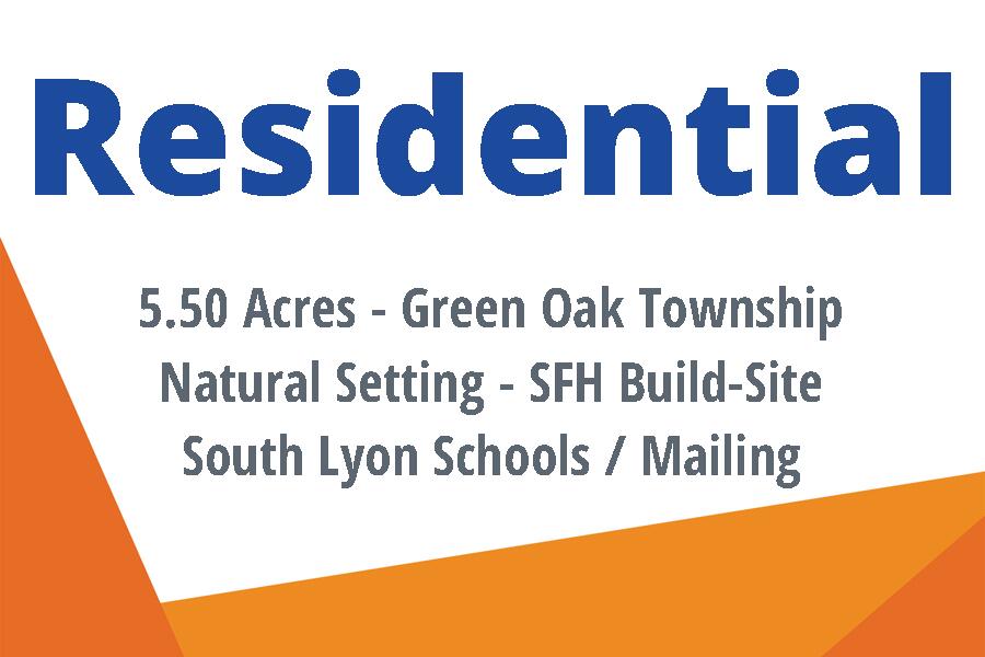 20955 North Dixboro Road South Lyon, MI 48178 - Photo 1 of 14 Photo Land Listings - ENTRY - Auto