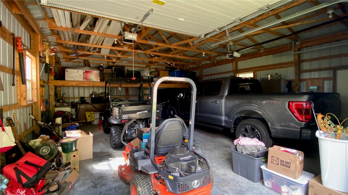 interior of garage