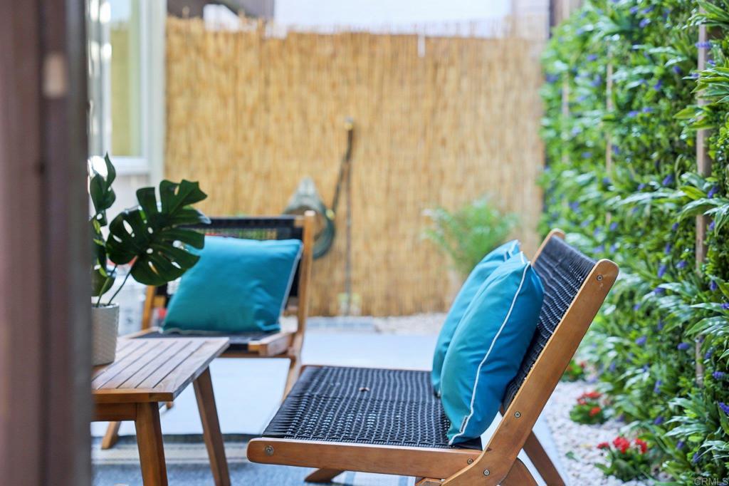 2600 Torrey Pines Road, Unit A13 La Jolla, CA 92037 - Photo 3 of 65 a view of balcony with furniture and a potted plant