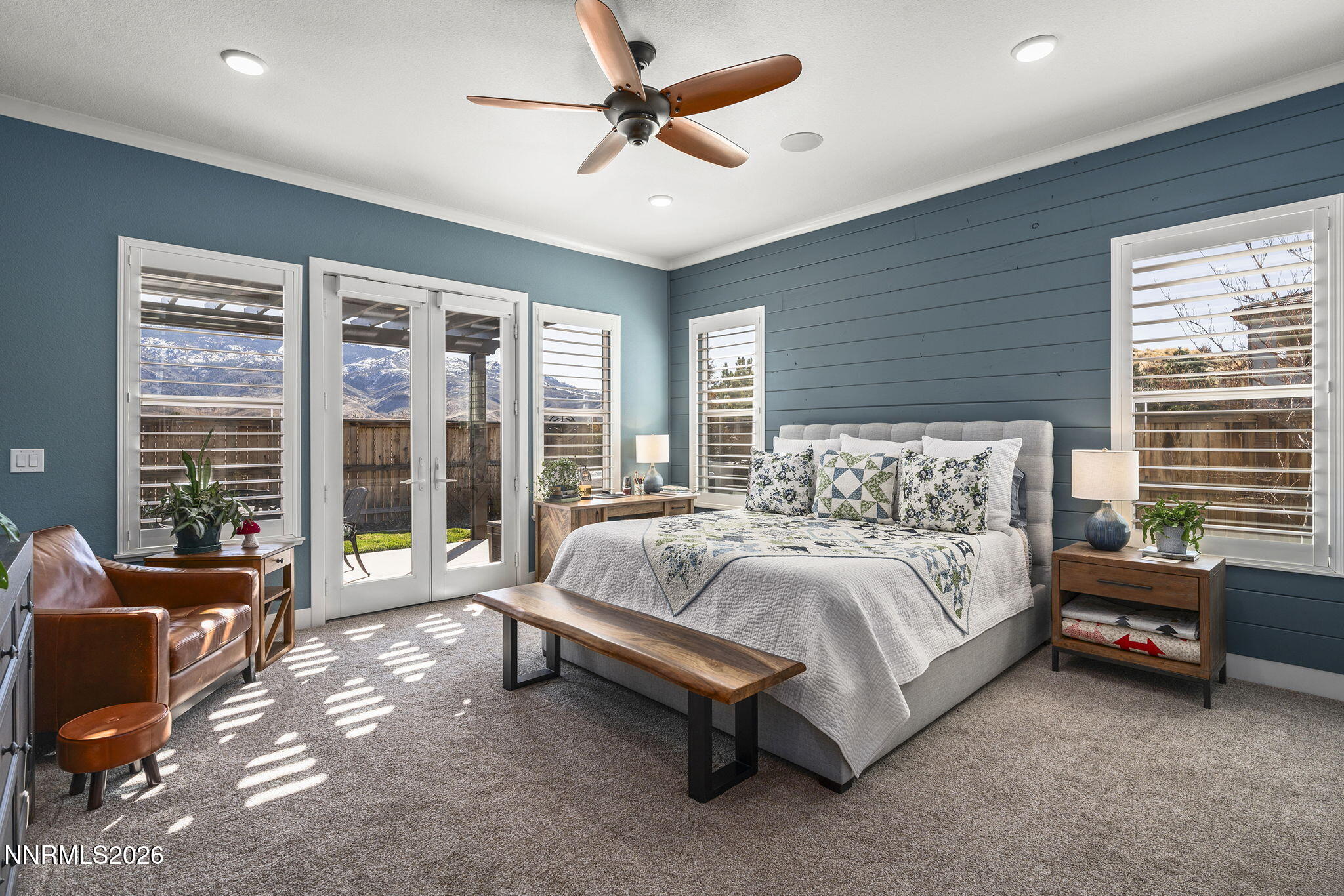 8726 Larkhaven Court Reno, NV 89523 - Photo 15 of 41 a bed sitting in a spacious bedroom next to a window