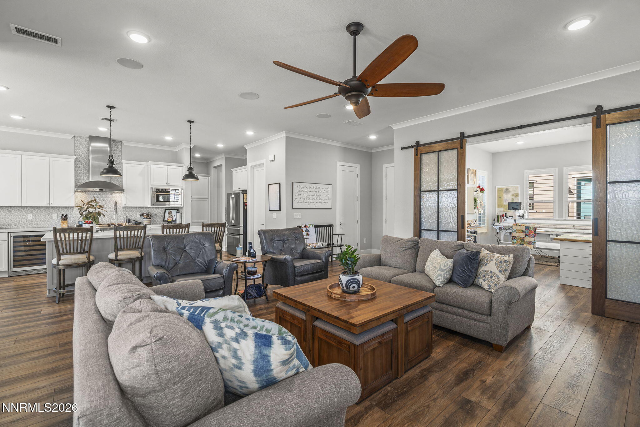 8726 Larkhaven Court Reno, NV 89523 - Photo 7 of 41 a living room with furniture kitchen view and a large window