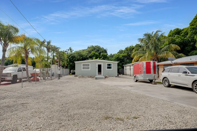 a view of a house with a patio