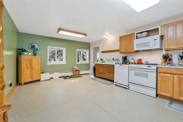 a storage room with washer and dryer