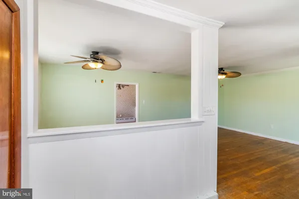 a view of a small space
