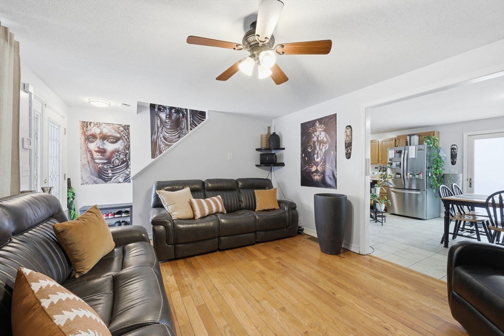 44 Border Street Springfield, MA 01104 - Photo 7 of 36 a living room with furniture and a chandelier