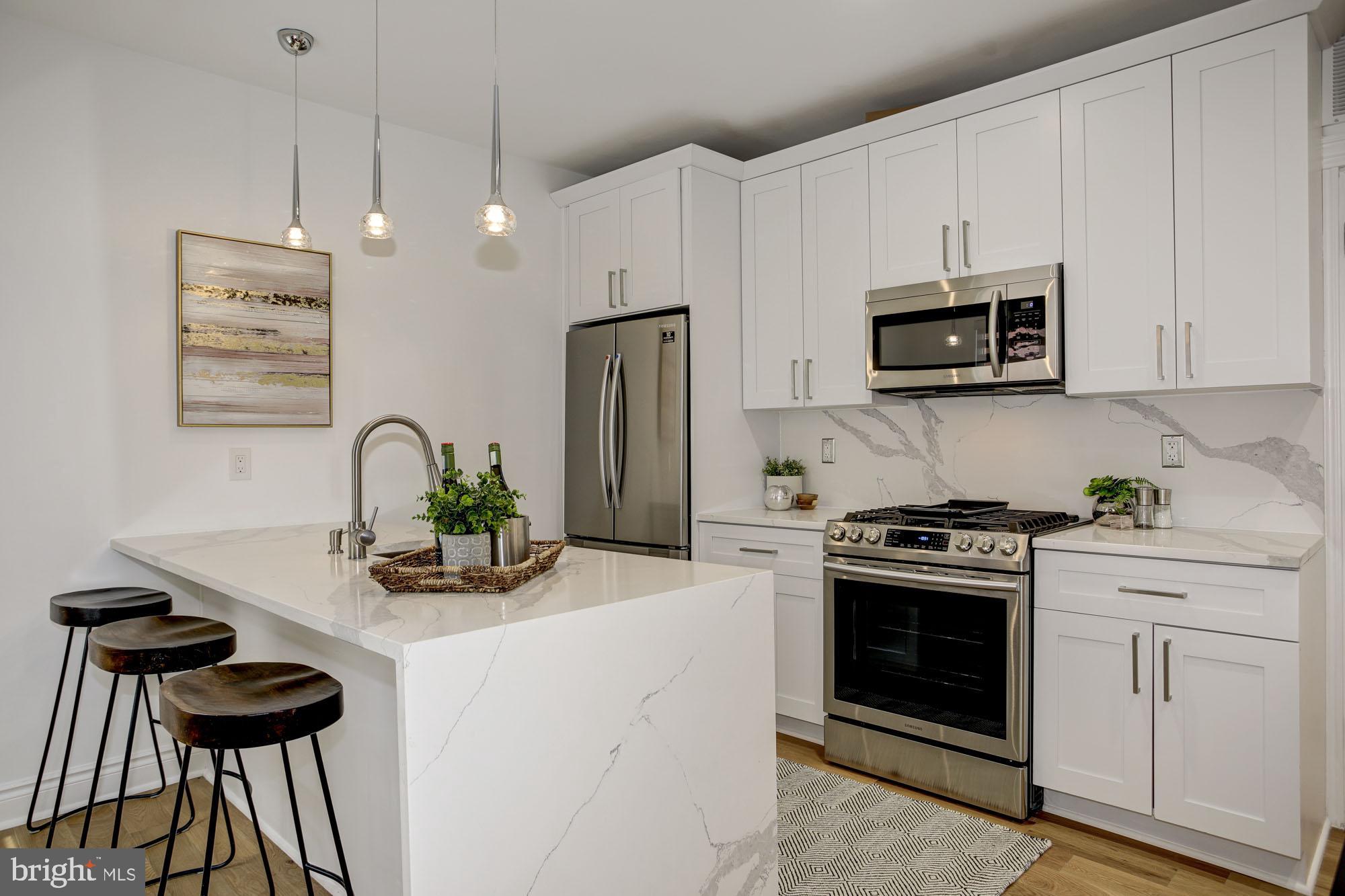 317 3rd Street Southeast, Unit 33 Washington, DC 20003 - Photo 4 of 13 Modern new kitchen - photo of similar unit