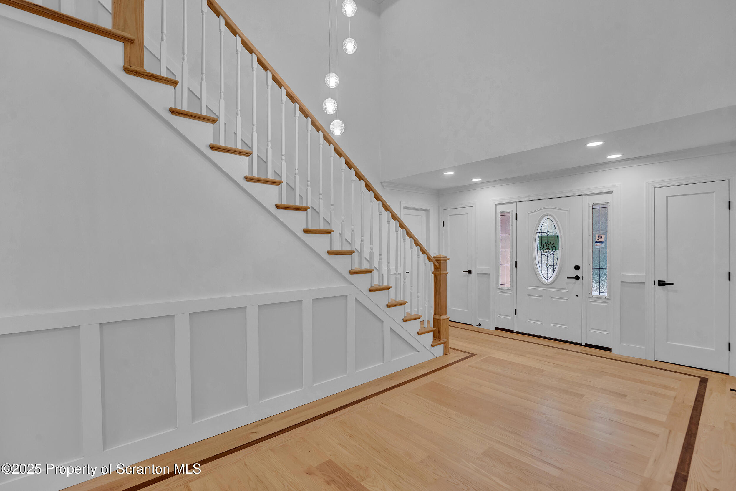 33 Fordham Road Wilkes Barre, PA 18702 - Photo 20 of 84 a view of entryway and hall with wooden floor