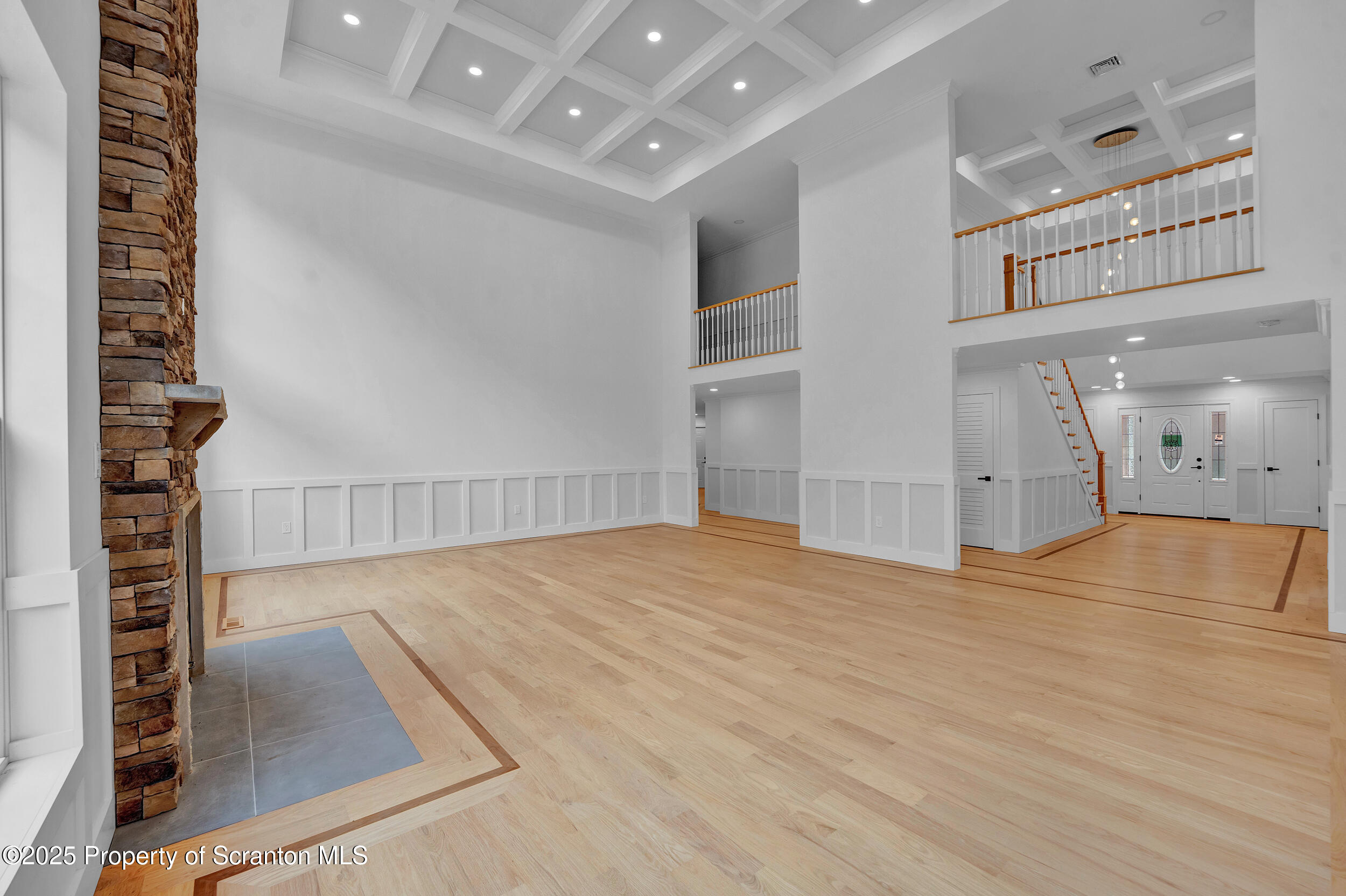 33 Fordham Road Wilkes Barre, PA 18702 - Photo 30 of 84 wooden floor in an empty room with a window