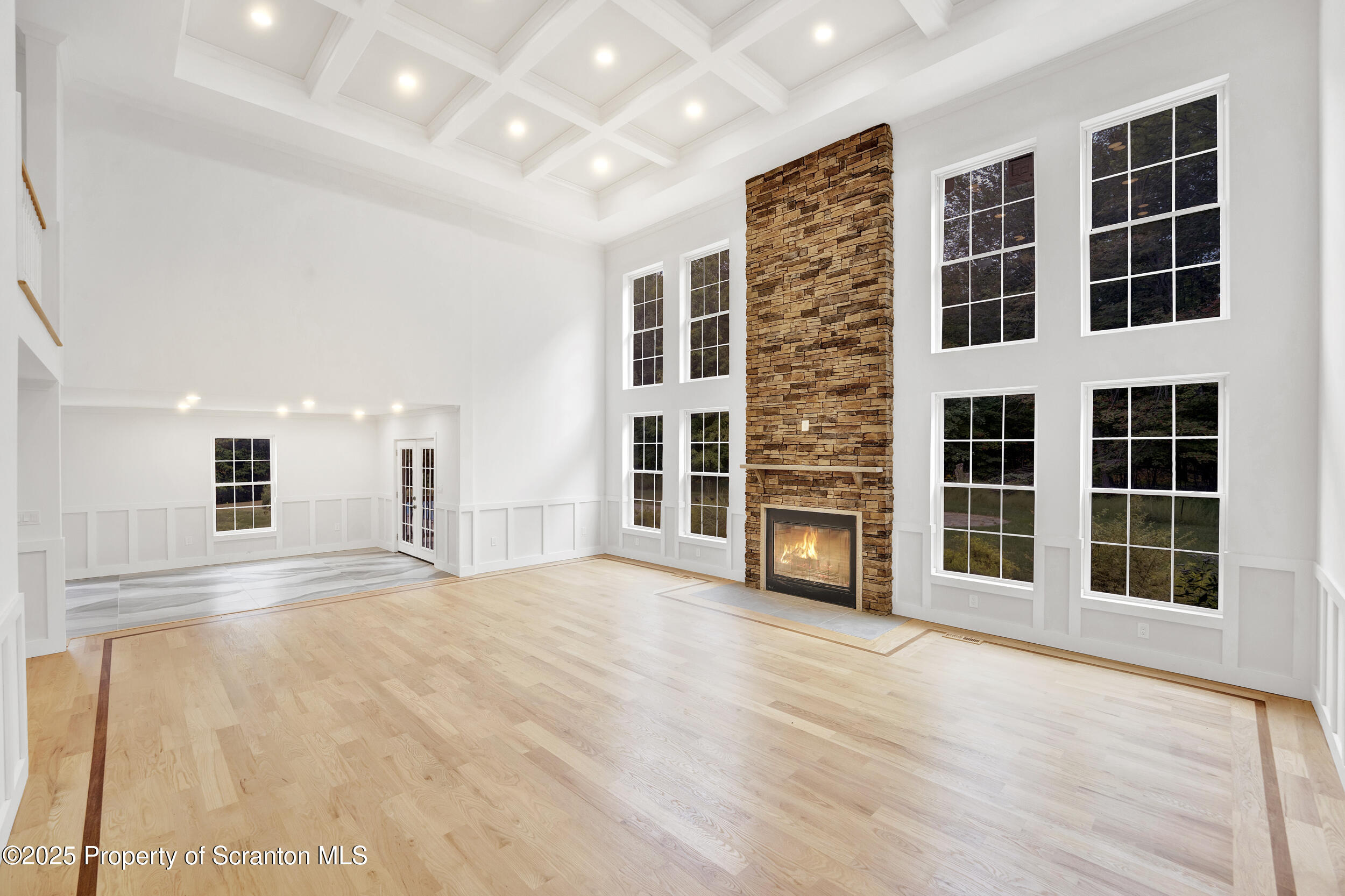 33 Fordham Road Wilkes Barre, PA 18702 - Photo 31 of 93 a view of a livingroom with a fireplace