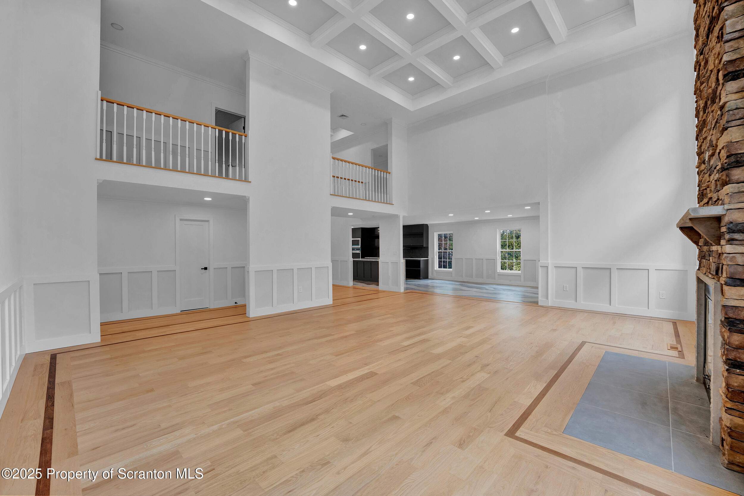 33 Fordham Road Wilkes Barre, PA 18702 - Photo 33 of 84 an empty room with wooden floor and windows