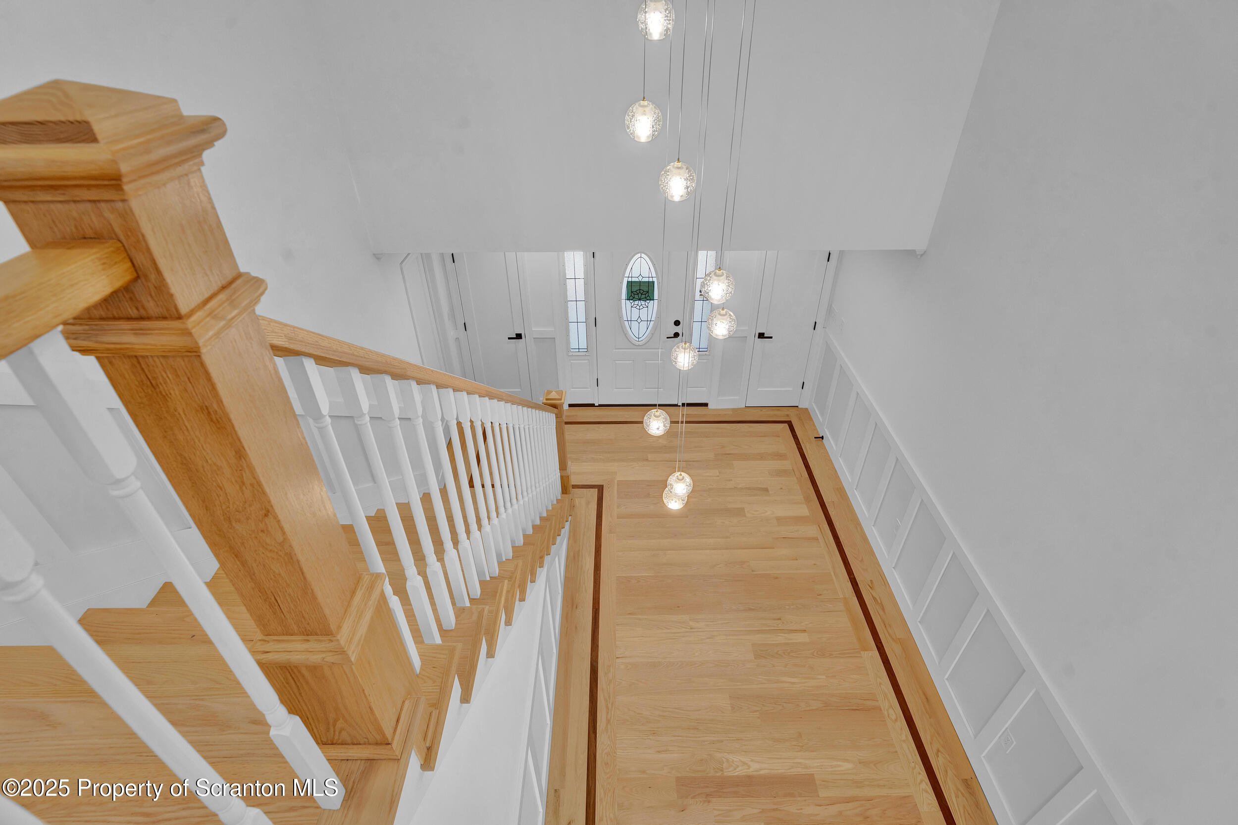 33 Fordham Road Wilkes Barre, PA 18702 - Photo 38 of 93 a view of a hallway with staircase