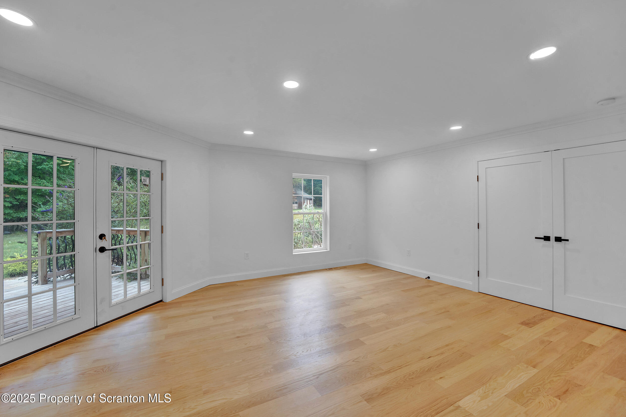 33 Fordham Road Wilkes Barre, PA 18702 - Photo 40 of 84 a view of an empty room with glass door