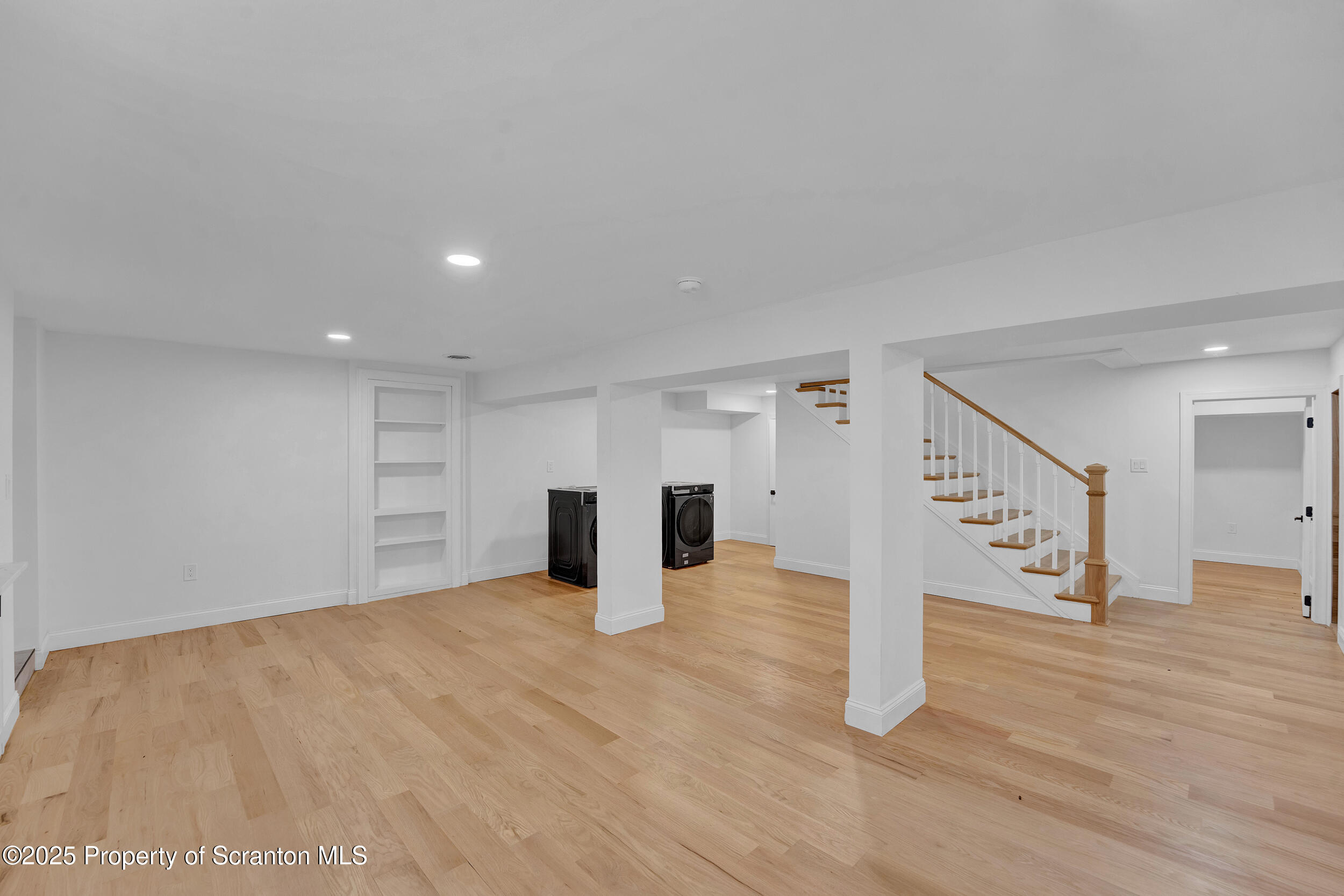 33 Fordham Road Wilkes Barre, PA 18702 - Photo 69 of 84 a view of an empty room with wooden floor