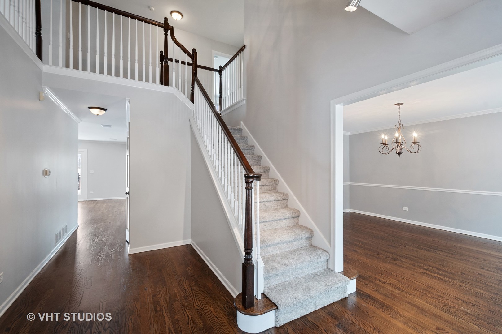 1406 Dunheath Drive Inverness, IL 60010 - Photo 4 of 27 a view of entryway with wooden floor