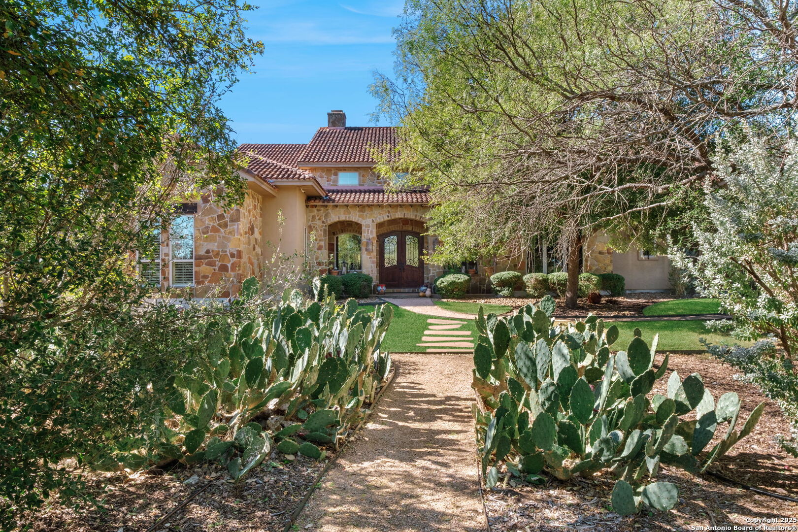 325 Whitestone Drive Spring Branch, TX 78070 - Photo 1 of 50 a front view of a house with a yard