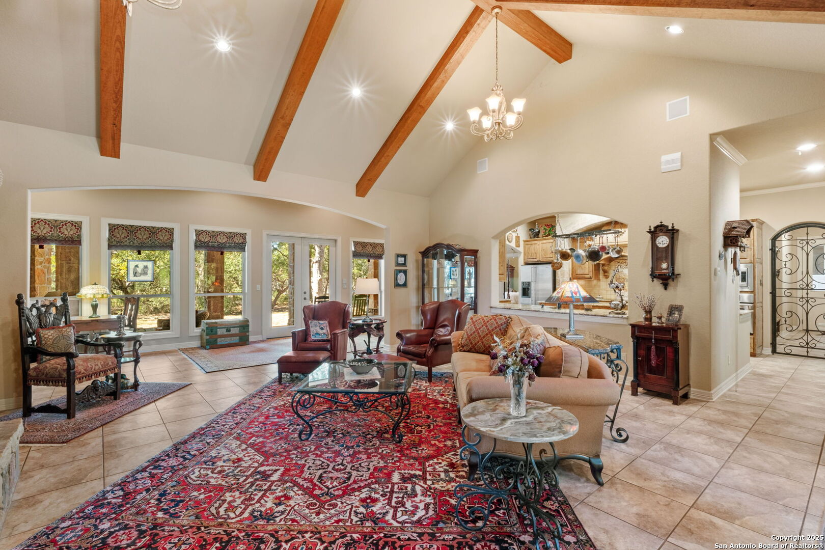 325 Whitestone Drive Spring Branch, TX 78070 - Photo 18 of 50 a living room with furniture and a large window