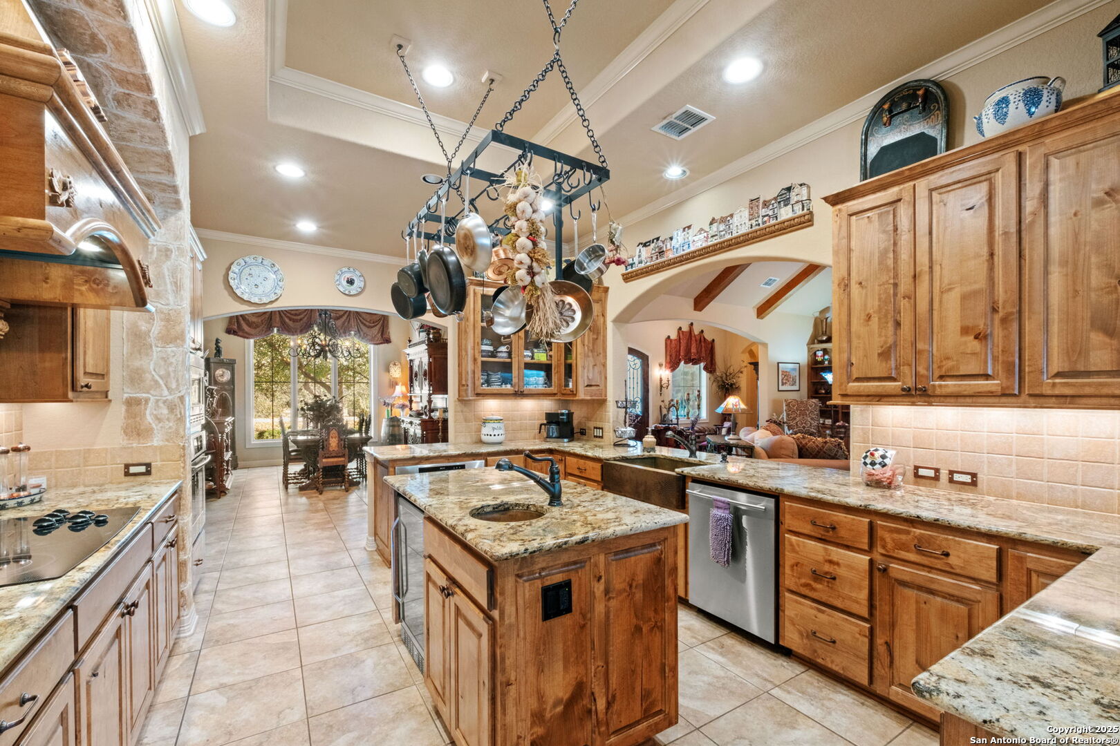 325 Whitestone Drive Spring Branch, TX 78070 - Photo 28 of 50 a kitchen that has a lot of cabinets in it