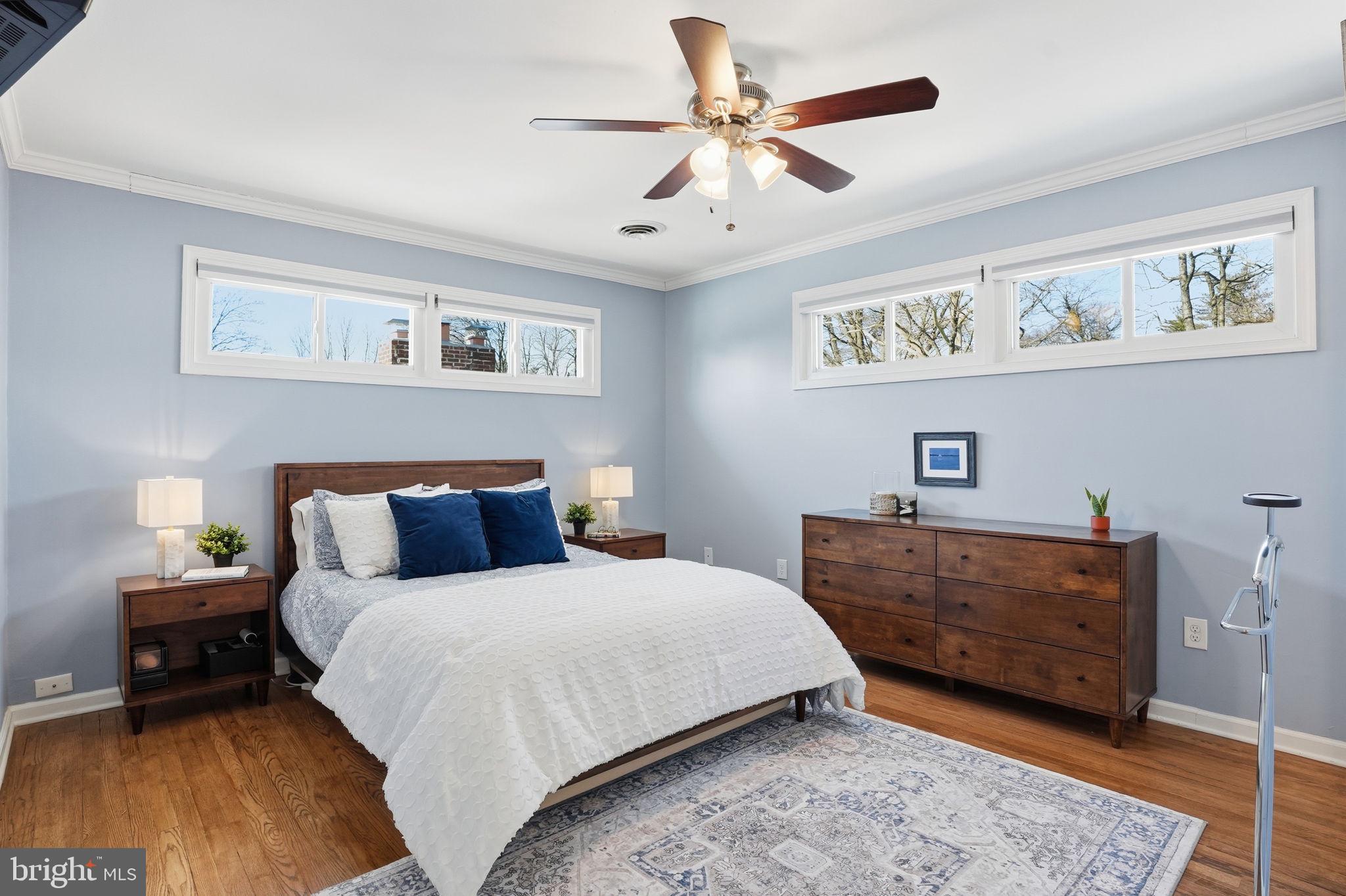 19 Williams Drive Annapolis, MD 21401 - Photo 21 of 45 a bedroom with two beds and painting on the wall