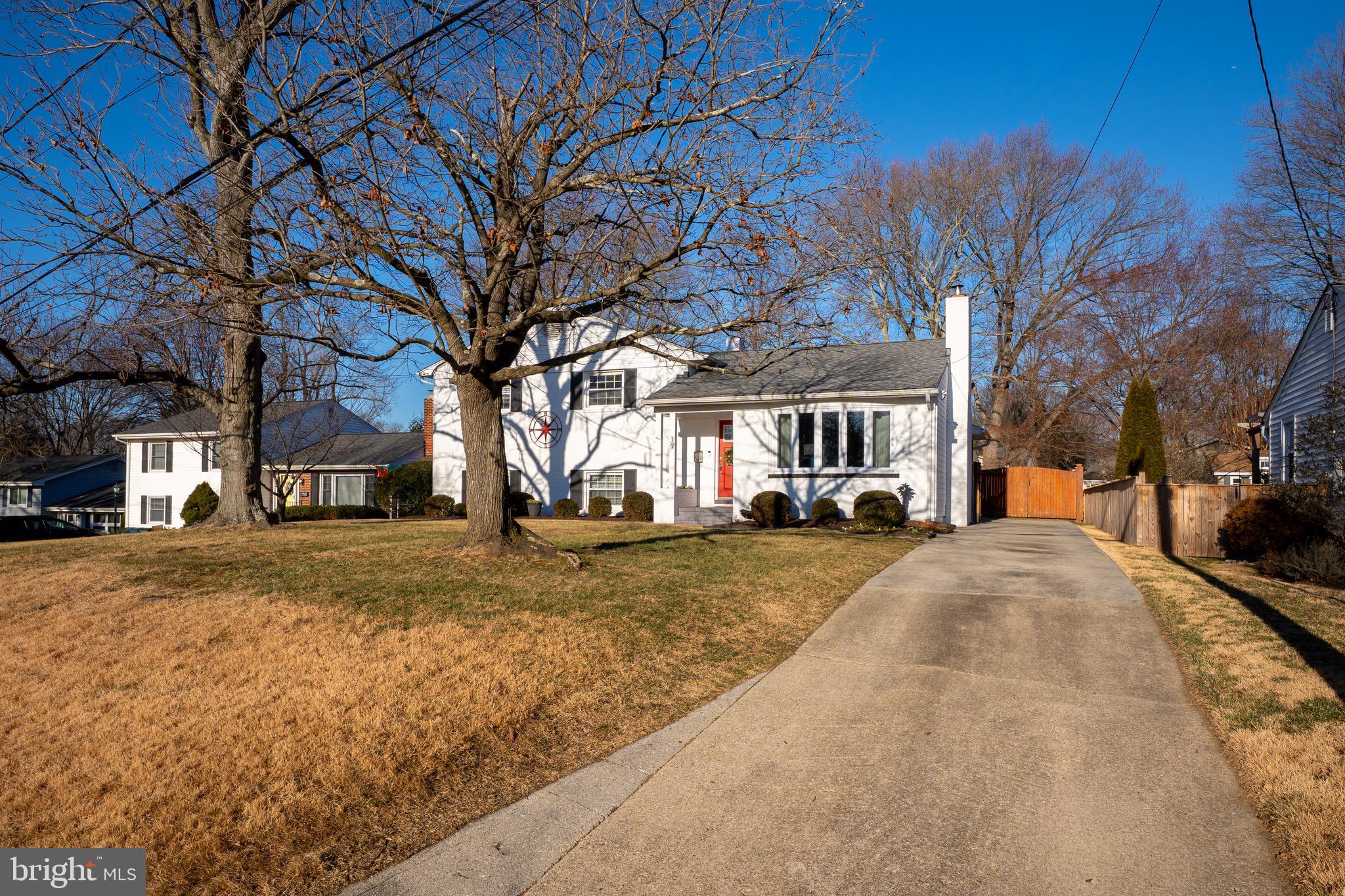 19 Williams Drive Annapolis, MD 21401 - Photo 3 of 45 a view of a yard with a large tree