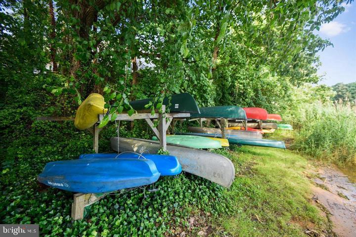 19 Williams Drive Annapolis, MD 21401 - Photo 44 of 45 a view of a backyard with plants and swimming pool