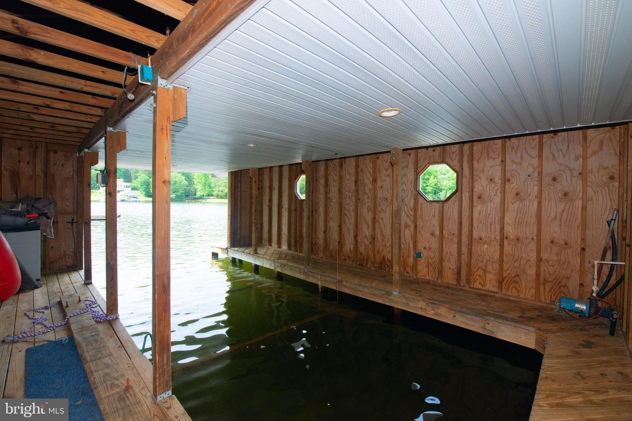 737 Plum Tree Road Bumpass, VA 23024 - Photo 45 of 46 Inside Boat House